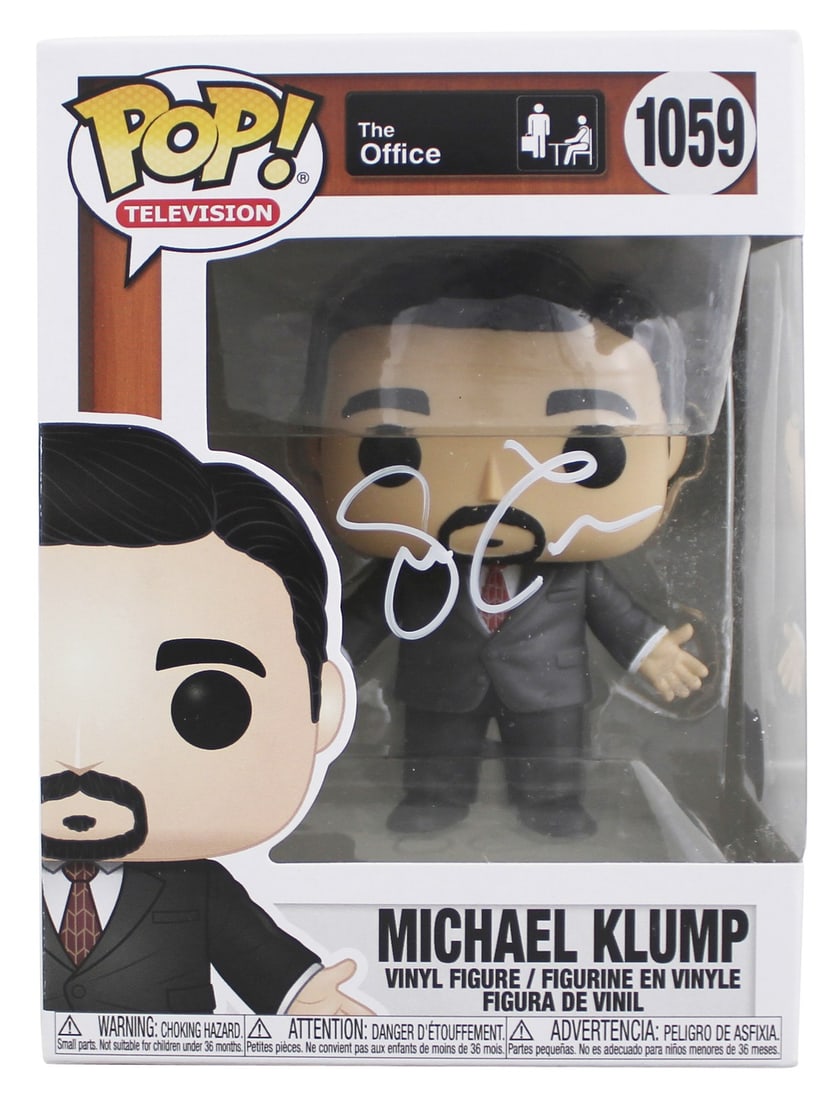 Funko Pop #1059 Figure Signed by Steve Carell BAS Authenticated (1 of 7)