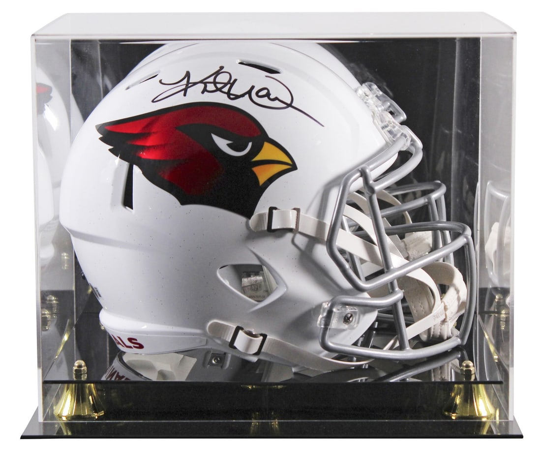 Kurt Warner Autographed 2023 Cardinals Speed Helmet with Beckett Authentication (1 of 4)