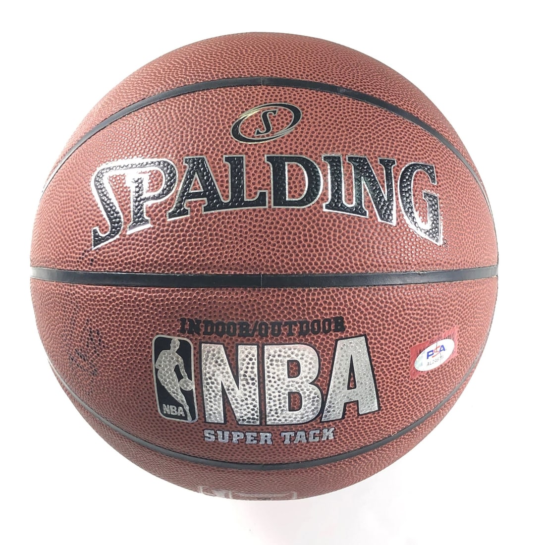 PSA DNA authenticated Tim Duncan signed NBA basketball (1 of 3)