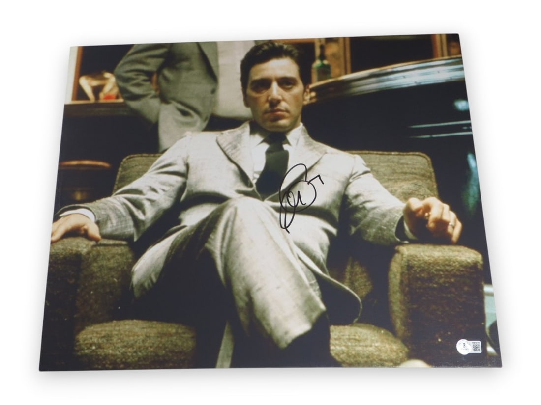 16X20 Canvas Photo Signed by Al Pacino as Michael Beckett Authenticated (1 of 5)