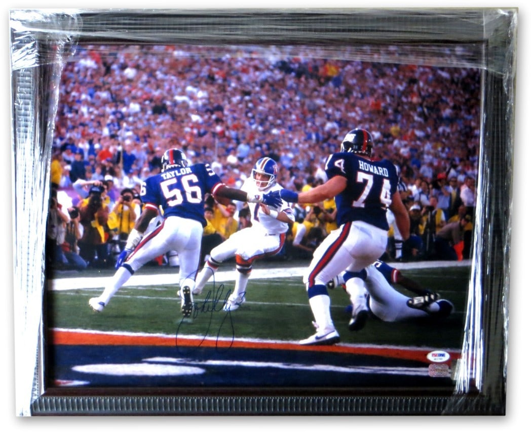 Framed 16X20 John Elway Autograph Photo Denver Broncos JSA: Framed 16X20 John Elway Autograph Photo Denver Broncos JSA Framed 16x20 photo autographed by John Elway, featuring the Denver Broncos. The item is described as original and comes from the United State