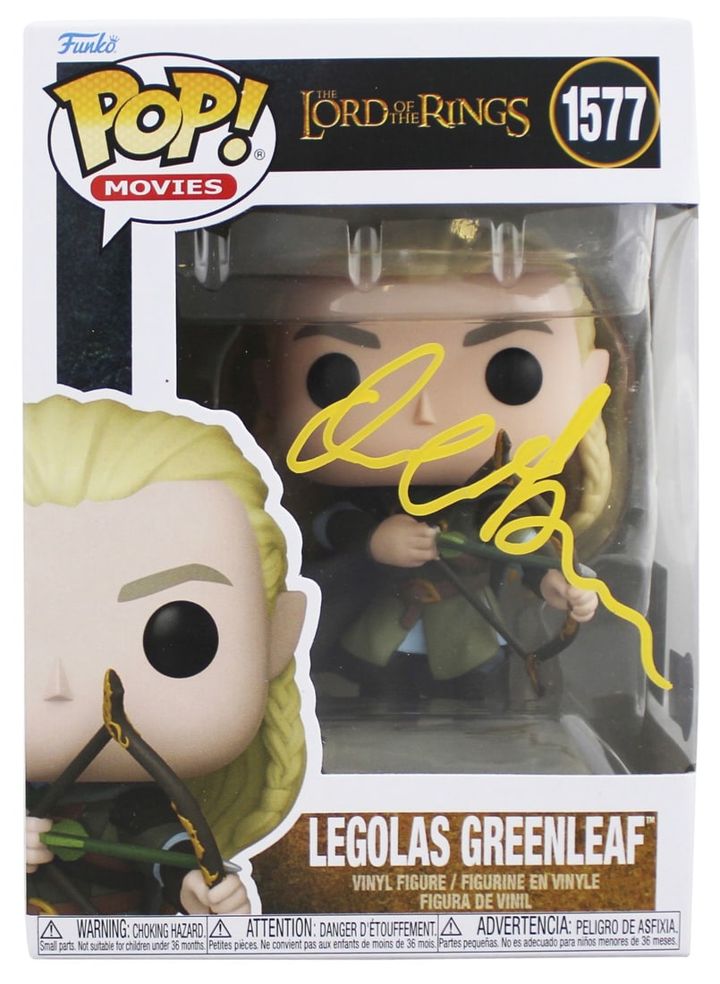 Beckett authenticated Orlando Bloom signed Legolas Funko Pop figure (1 of 7)
