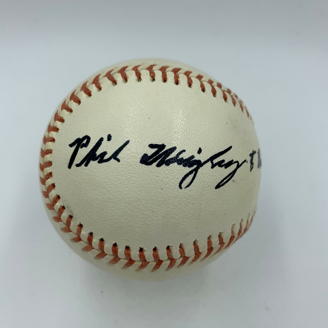 Rare Philip K Wrigley Signed Baseball Chicago Cubs JSA Authenticated (1 of 6)