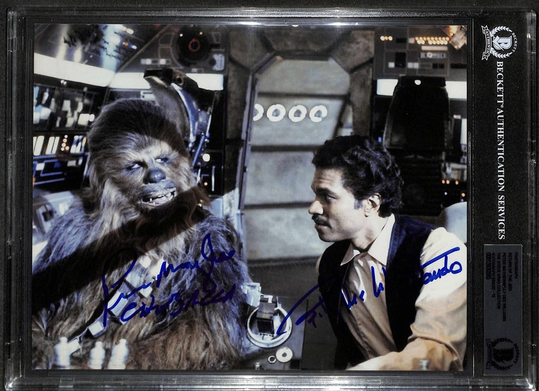 Beckett Authenticated Star Wars Empire Strikes Back Dual Signed 8x10 Photo (1 of 1)
