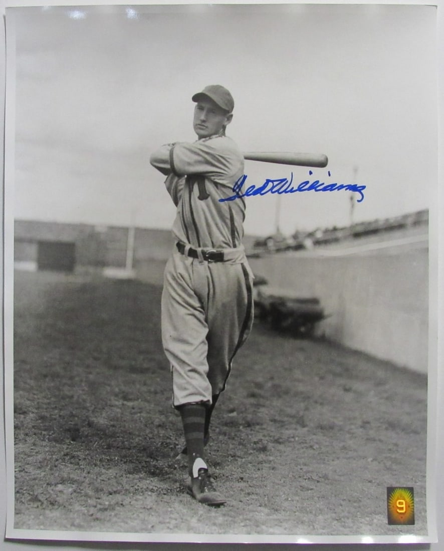 Ted Williams Autographed 16x20 Photo PSA DNA Authenticated with Hologram (1 of 5)