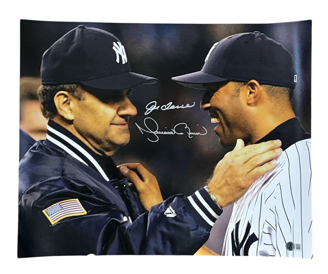 Signed Yankees 16x20 Photo by Joe Torre and Mariano Rivera BAS (1 of 1)