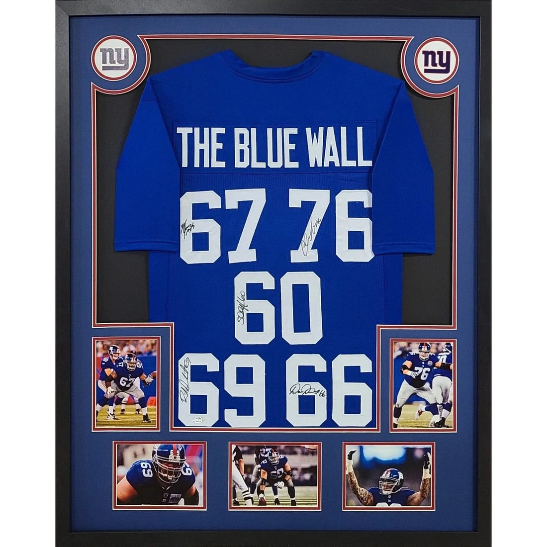 New York Giants Super Bowl Champs Signed Jersey PSA/DNA Authenticated (1 of 3)