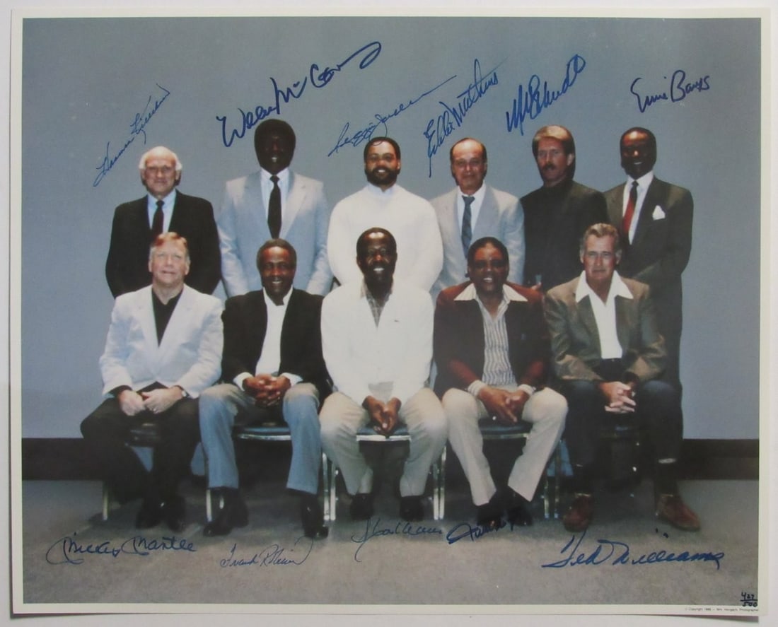 PSA DNA framed 16x20 500 Home Run Club autographed photo (1 of 9)