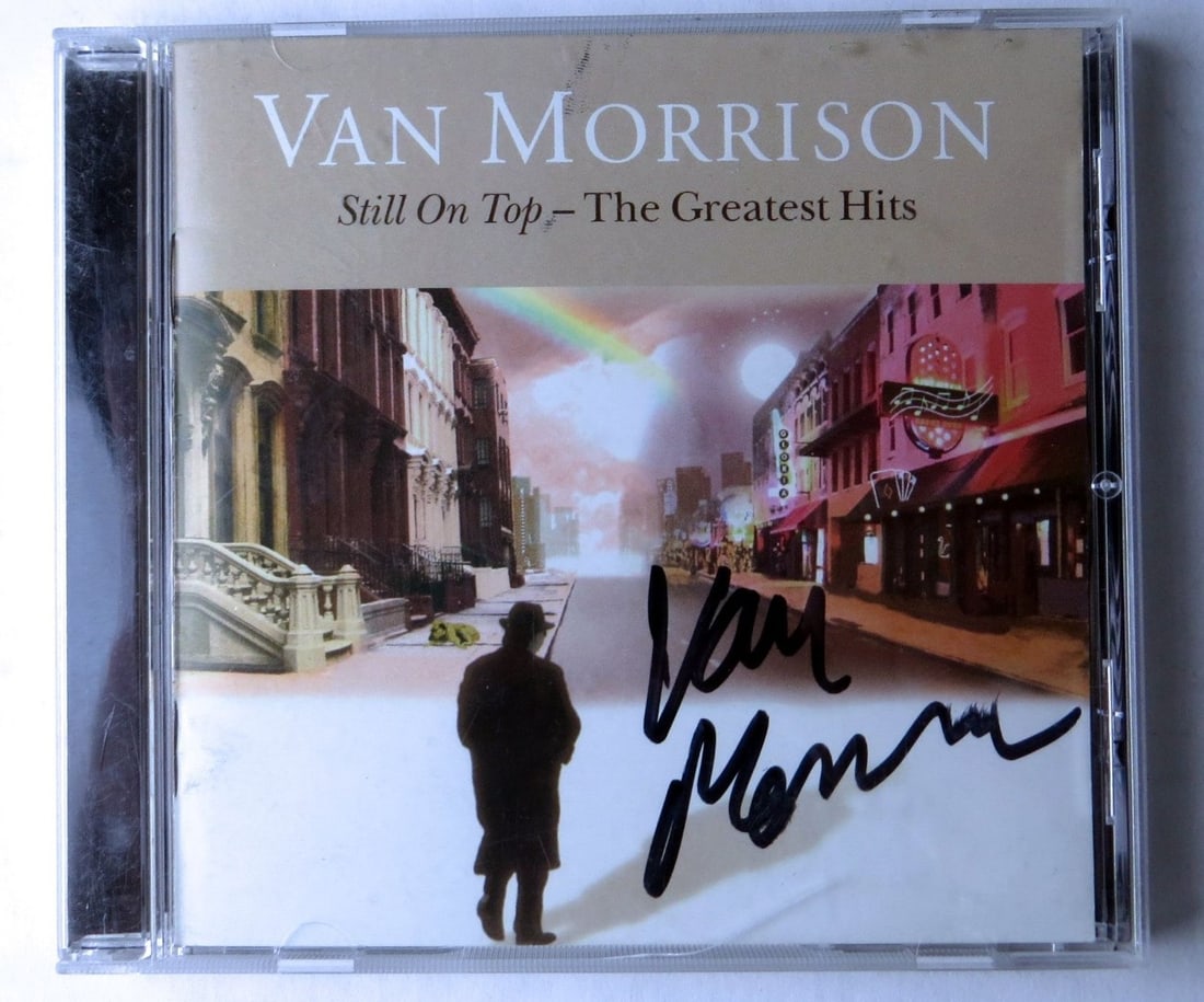 Autographed Van Morrison CD Booklet With JSA Authentication (1 of 4)