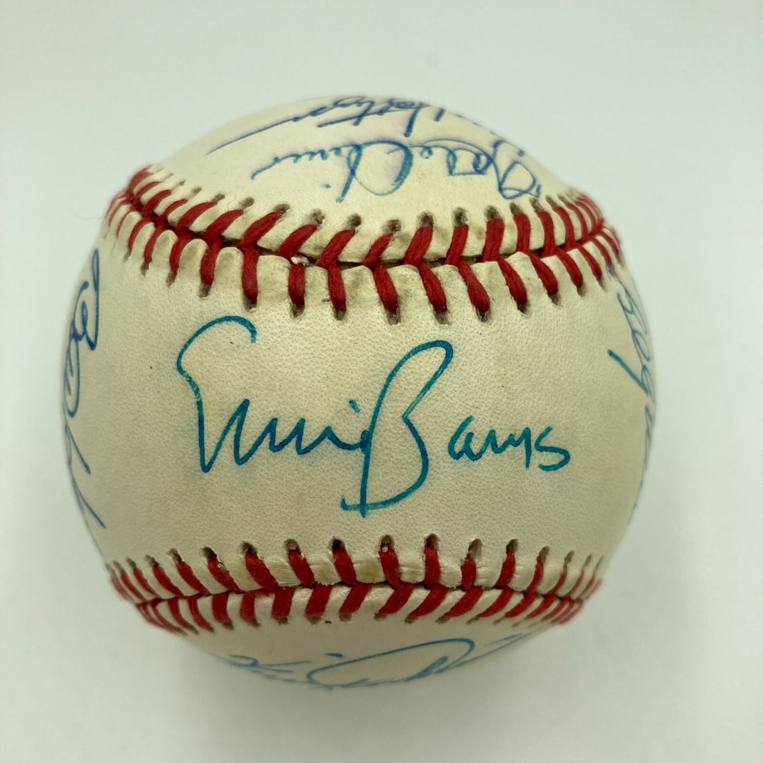 Chicago Cubs 1969 Reunion Baseball Signed by 14 With JSA Letter: Chicago Cubs 1969 Reunion Baseball Signed by 14 With JSA Letter This is an original 1969 Chicago Cubs team-signed reunion baseball featuring 14 autographs, including notable players such as Billy Will
