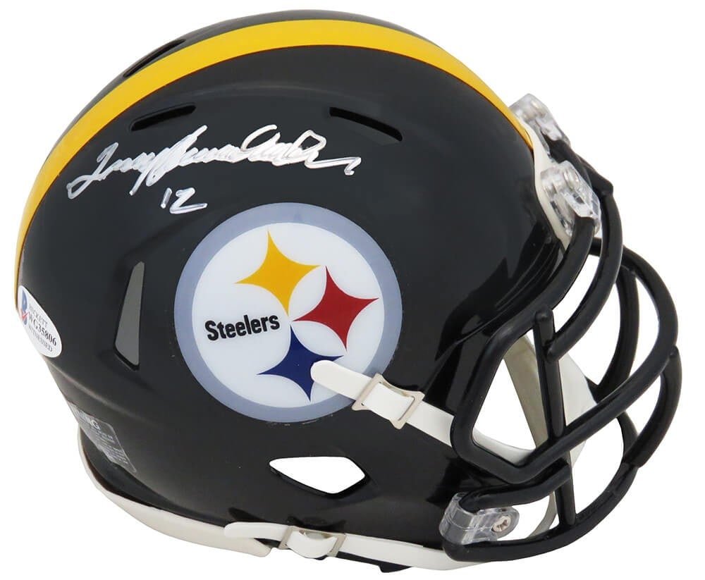Terry Bradshaw Signed Steelers Riddell Speed Mini Helmet Beckett Authenticated (1 of 1)