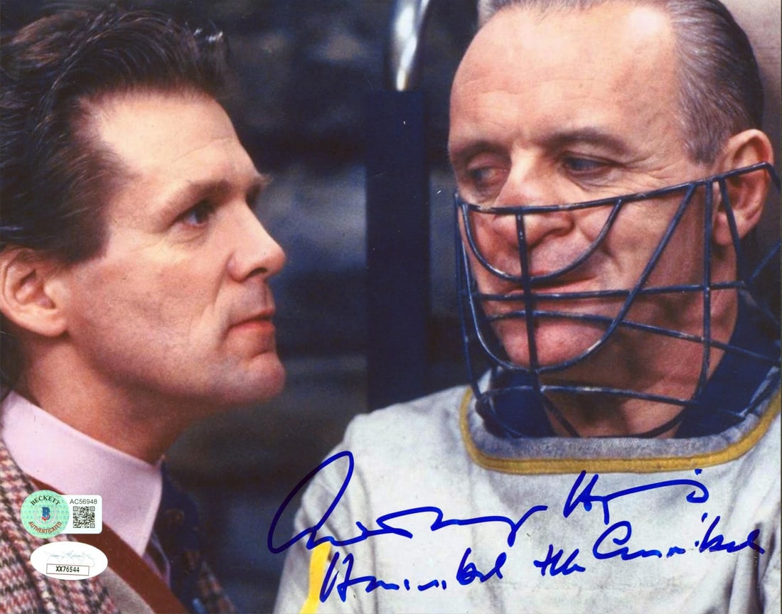 Anthony Hopkins Signed 8x10 Photo Hannibal The Cannibal BAS COA (1 of 5)