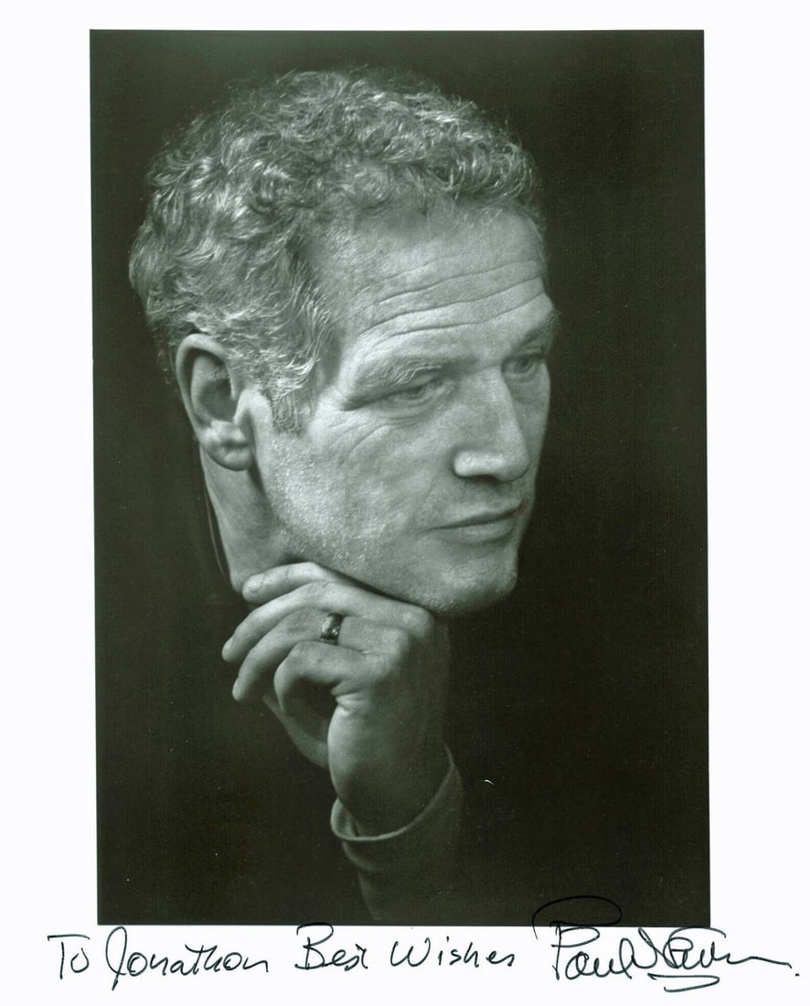 Paul Newman signed 8x10 photo BAS A00313 To Jonathan Best Wishes (1 of 2)