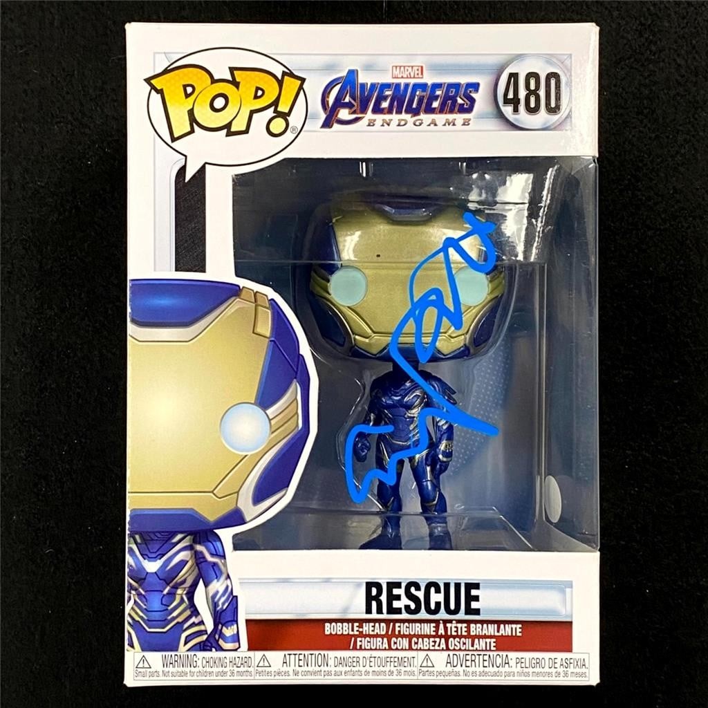 Gwyneth Paltrow autograph JSA Marvel Endgame Rescue Funko Pop 480: Gwyneth Paltrow autograph JSA Marvel Endgame Rescue Funko Pop 480 This Marvel Endgame Rescue Funko Pop! #480 features an authentic autograph from Gwyneth Paltrow. The signed collectible has been authe