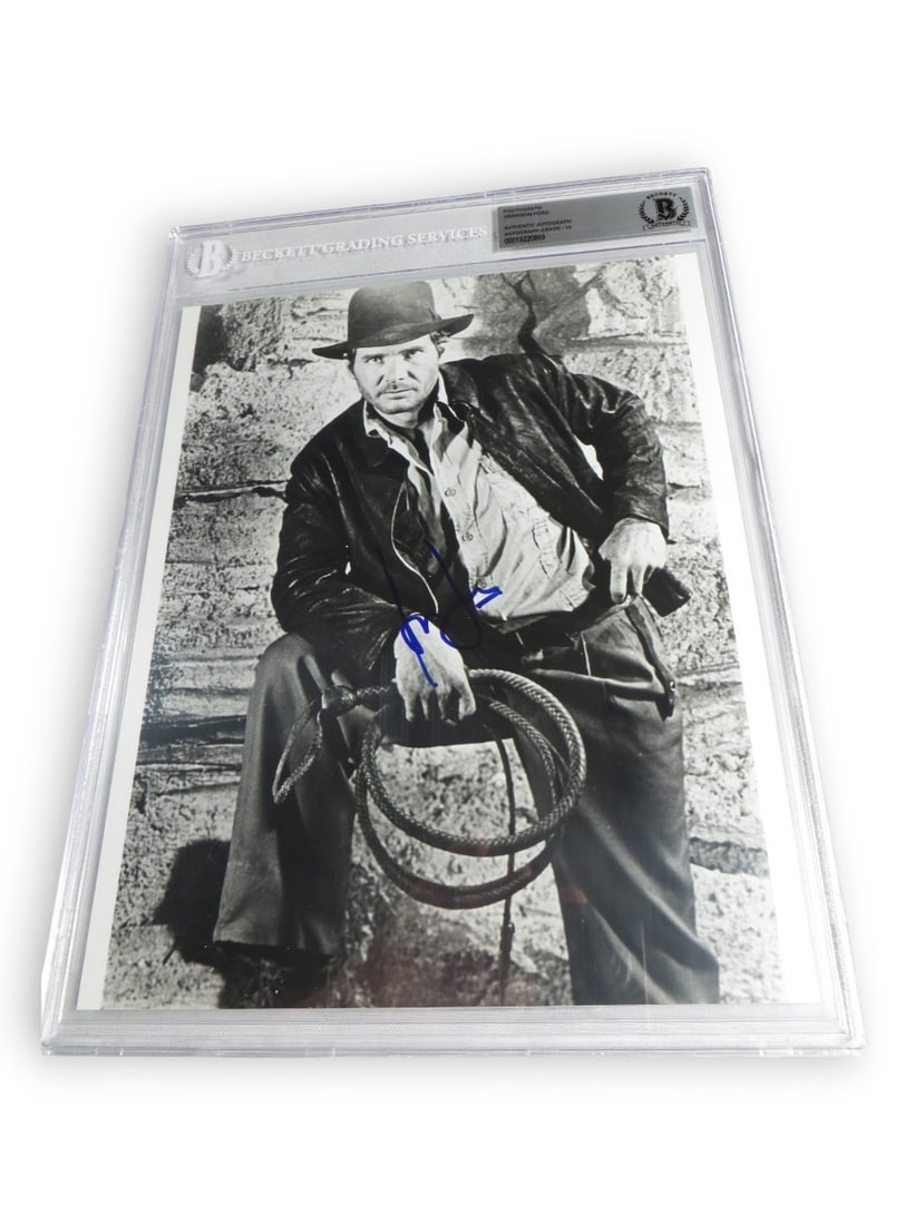 Harrison Ford Signed 8x10 Photo Beckett Authenticated Autograph (1 of 3)