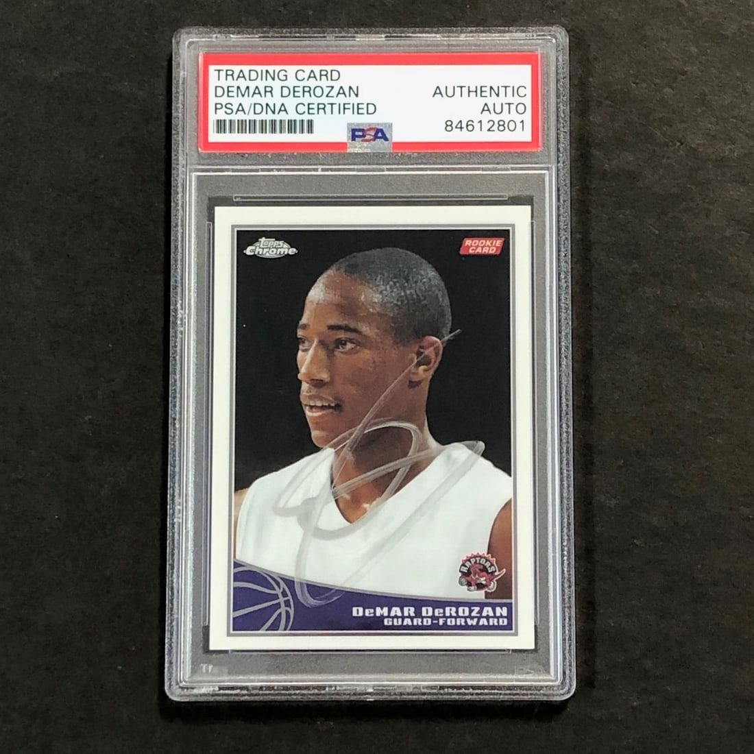 2009-10 Topps Chrome DeMar DeRozan Signed Card PSA Authenticated /999 (1 of 2)