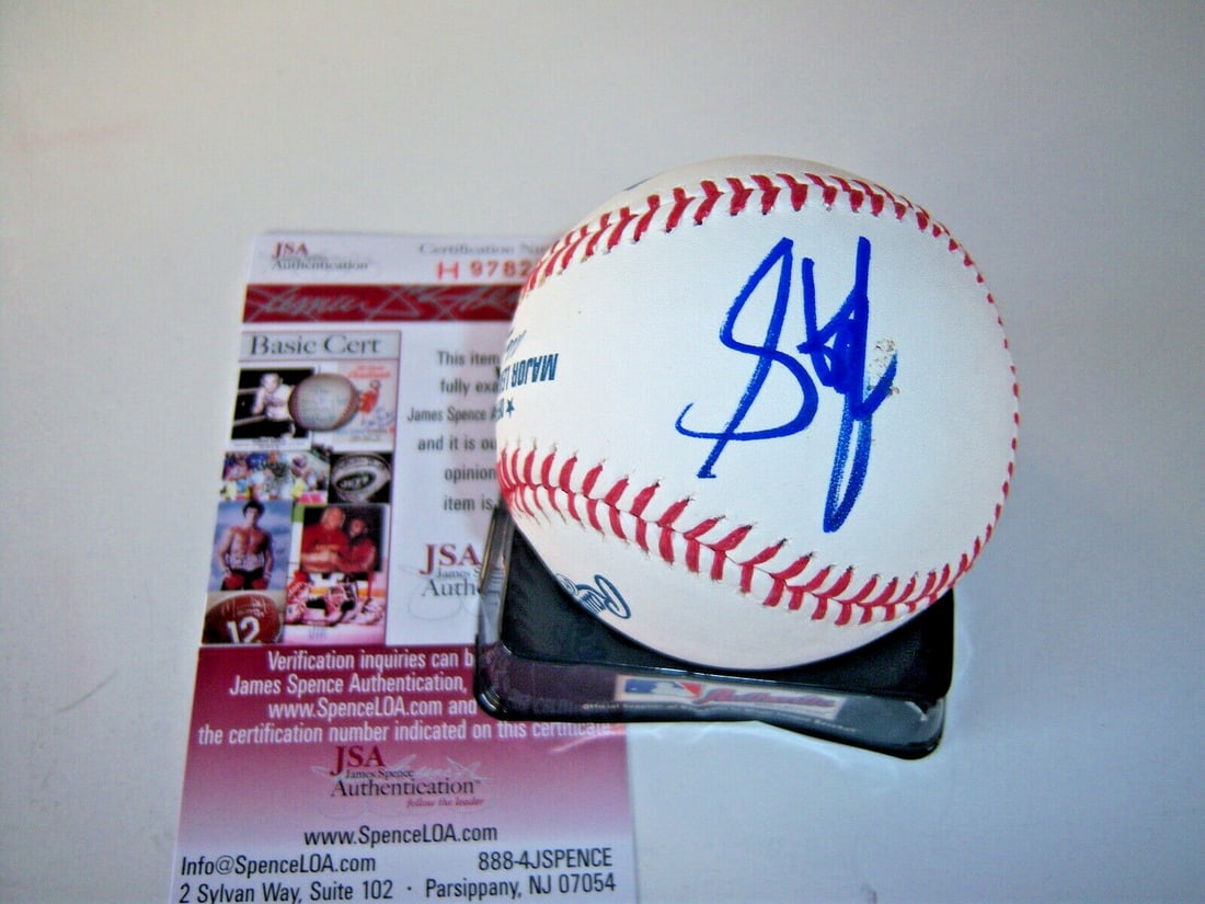 Steven Tyler autographed baseball with JSA COA (1 of 1)