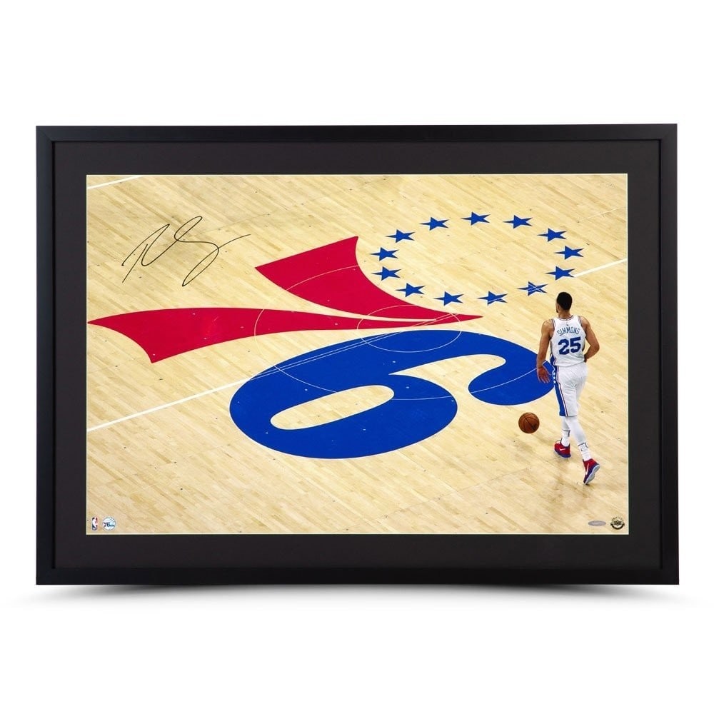 Ben Simmons Autographed 20X30 Photo Philadelphia 76ers UDA (1 of 4)