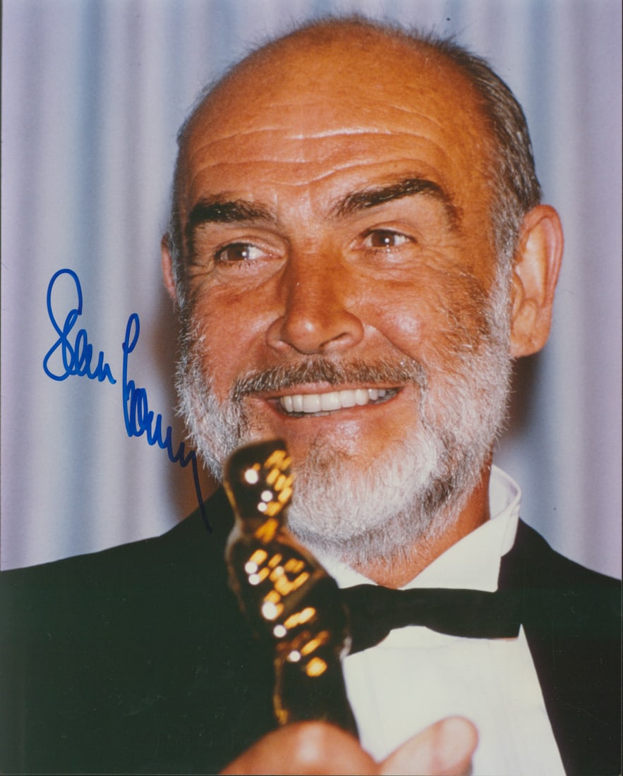 Beckett authenticated Sean Connery 8x10 Untouchables photo: Beckett authenticated Sean Connery 8x10 Untouchables photo This is an authentic 8x10 photograph from The Untouchables, personally signed by Sean Connery. The autograph has been authenticated by Becket