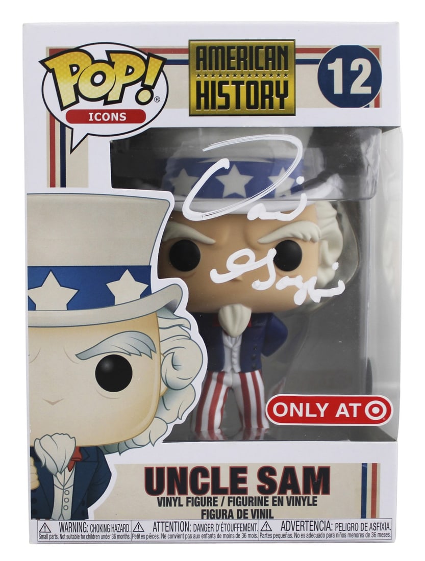 BAS authenticated David Goggins autographed Uncle Sam Funko Pop 12 (1 of 7)