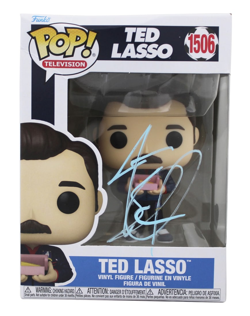 Jason Sudeikis Signed Ted Lasso #1506 Funko Pop BAS Authenticated (1 of 8)