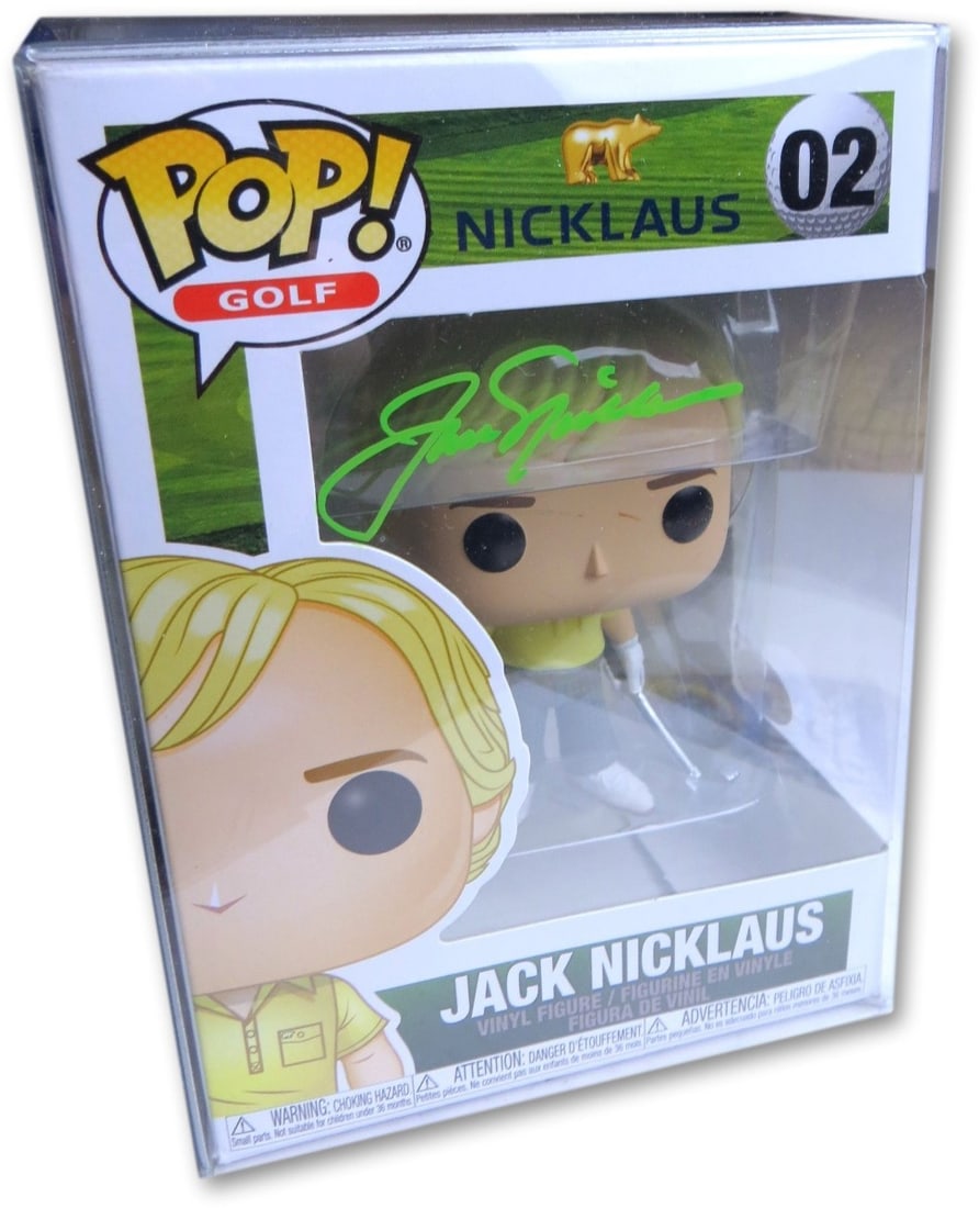 Autographed Jack Nicklaus Pop Figure JSA Golf Legend (1 of 4)
