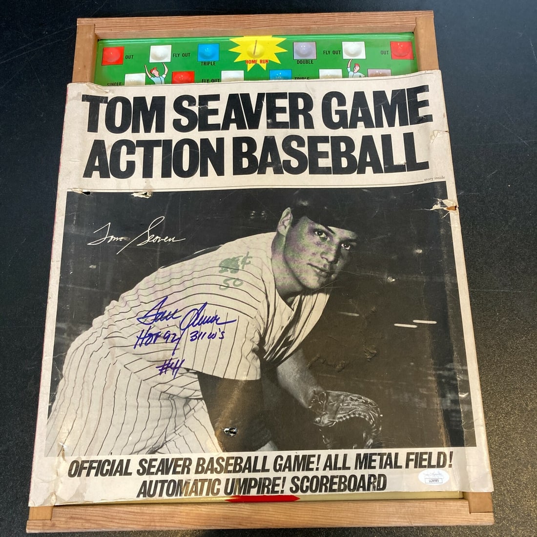 Tom Seaver Signed 1960s Baseball Game with JSA COA HOF 1992 311 Wins (1 of 7)