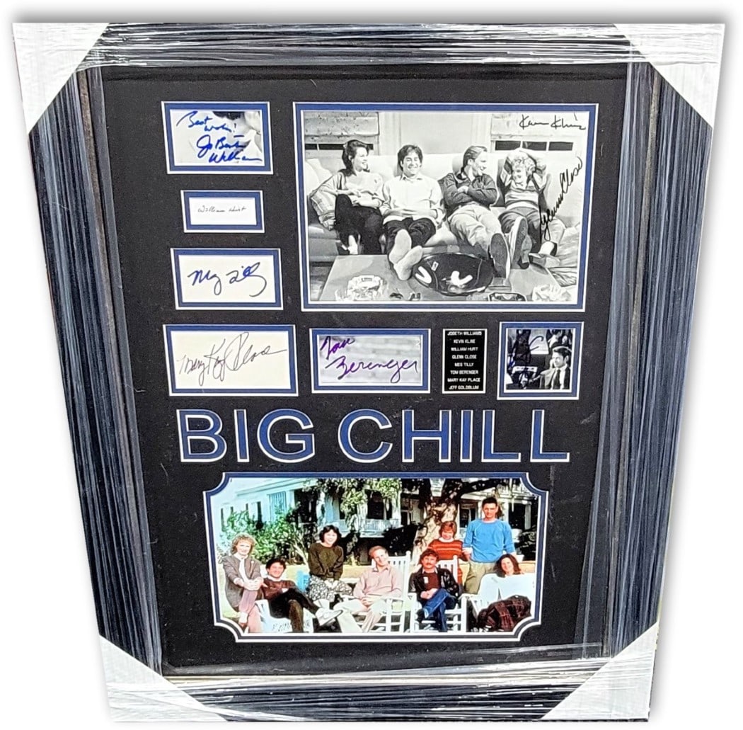 Framed The Big Chill Cast Signed Photo Collage JSA Authenticated 22x28 (1 of 4)