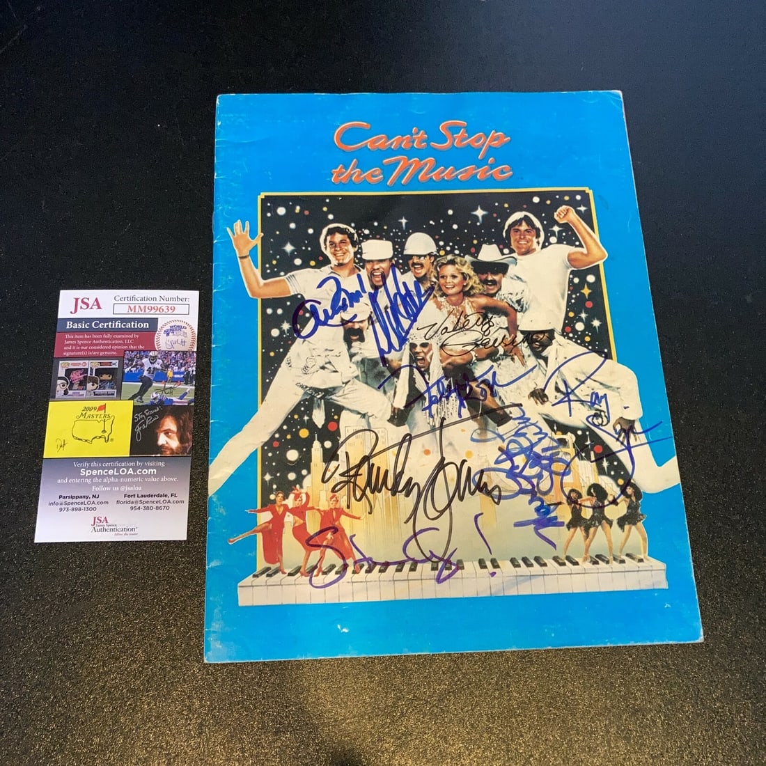 Ritchie Family Village People Signed Magazine 7 Autographs JSA Authentic (1 of 8)