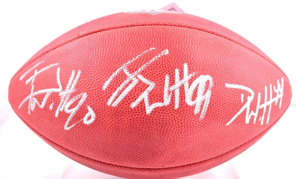 Authentic NFL Duke Football Signed by JJ TJ and Derek Watt BAS (1 of 6)