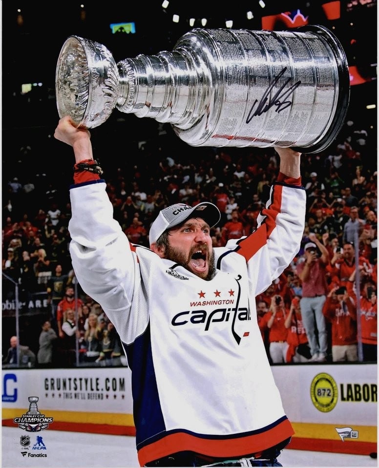 Alex Ovechkin Autographed 16x20 Photo Washington Capitals Fanatics Authentic (1 of 2)