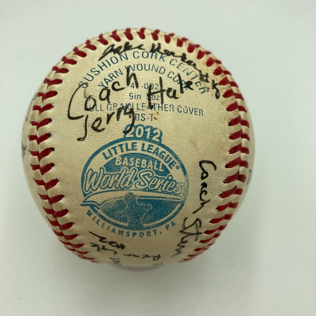 Rare Goodlettsville Team Signed 2012 Little League World Series Baseball: Rare Goodlettsville Team Signed 2012 Little League World Series Baseball This is a rare team-signed baseball from the Goodlettsville, Tennessee team, commemorating their participation in the 2012 Litt