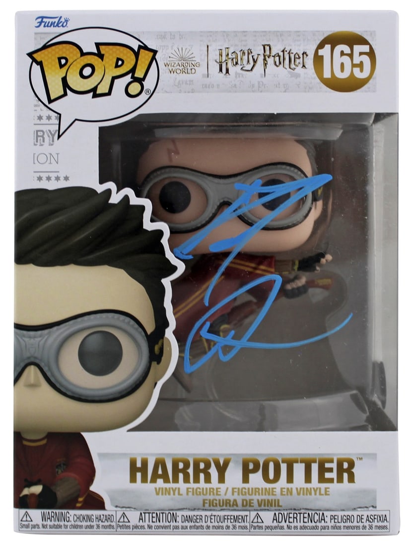 Daniel Radcliffe Autographed Harry Potter Funko Pop #165 Beckett Authenticated (1 of 7)