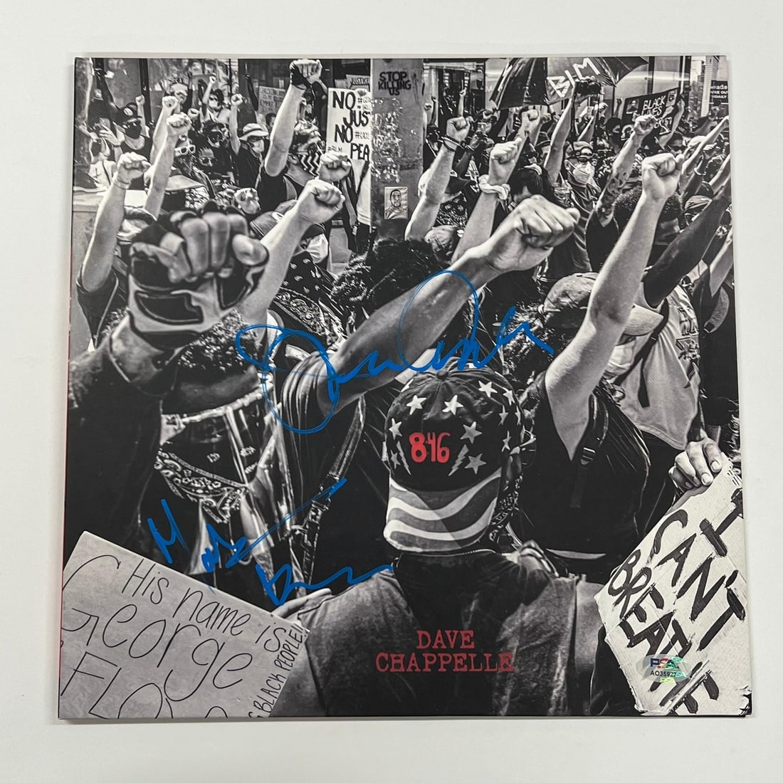 Dave Chappelle Signed 846 Vinyl Album PSA/DNA Authenticated (1 of 5)