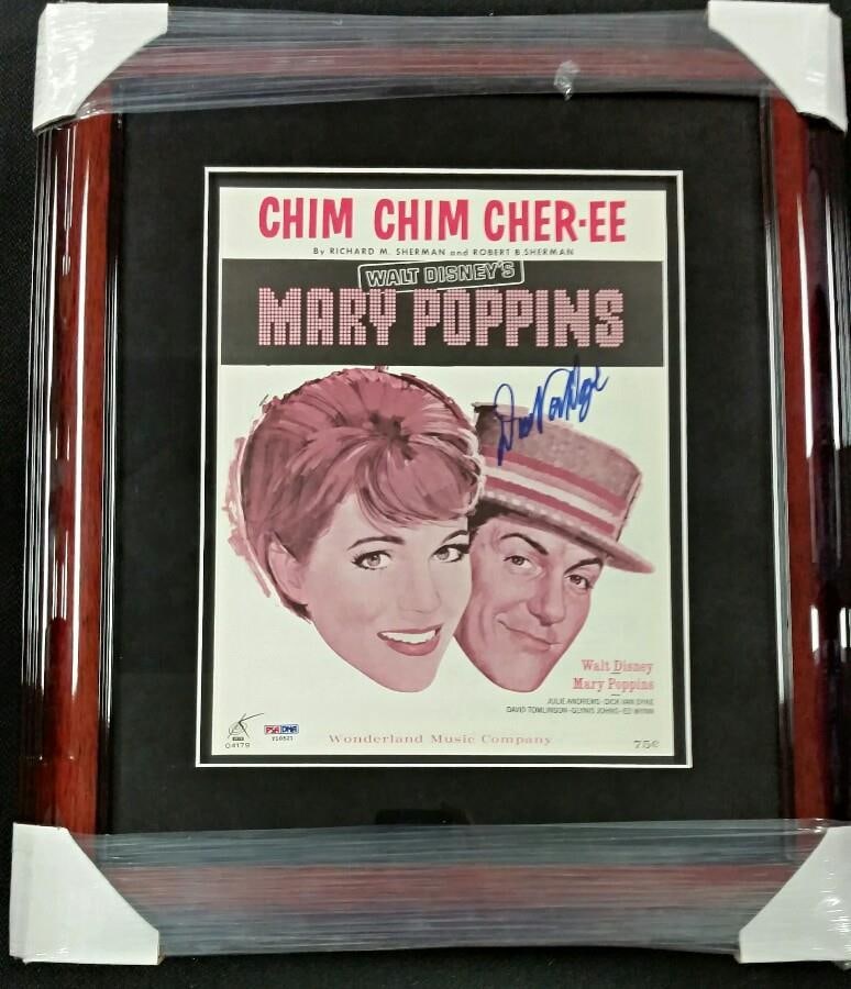 Dick Van Dyke autographed Mary Poppins songbook PSA DNA 8.5x11 (1 of 3)