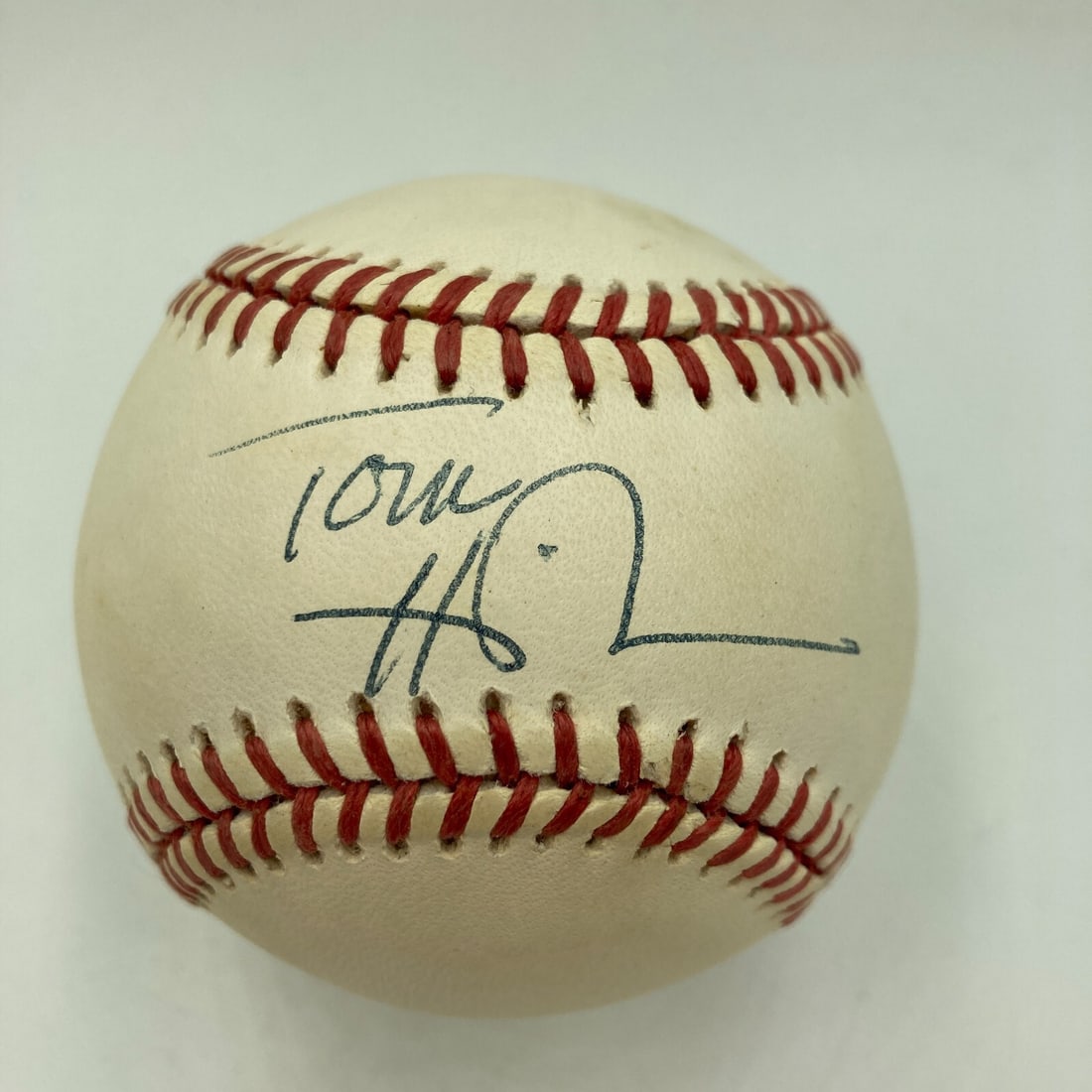 Tom Heinsohn Signed AL Baseball Boston Celtics HOF JSA COA (1 of 3)