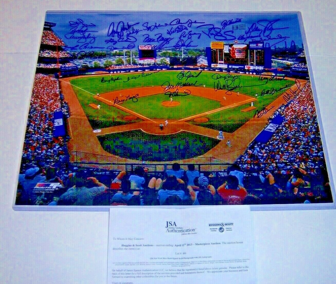 16x20 Lithograph Featuring Carter Gooden Strawberry New York Mets Original (1 of 3)