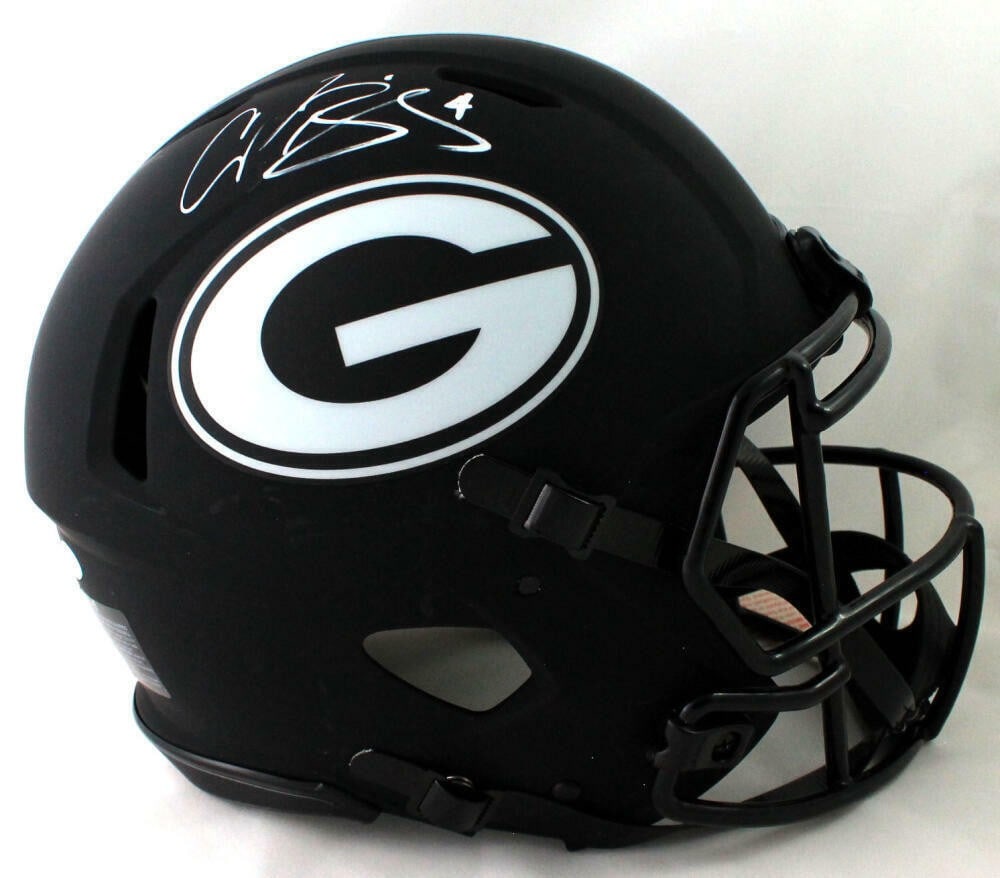 Beckett Authenticated Champ Bailey Georgia Bulldogs Eclipse Helmet (1 of 6)
