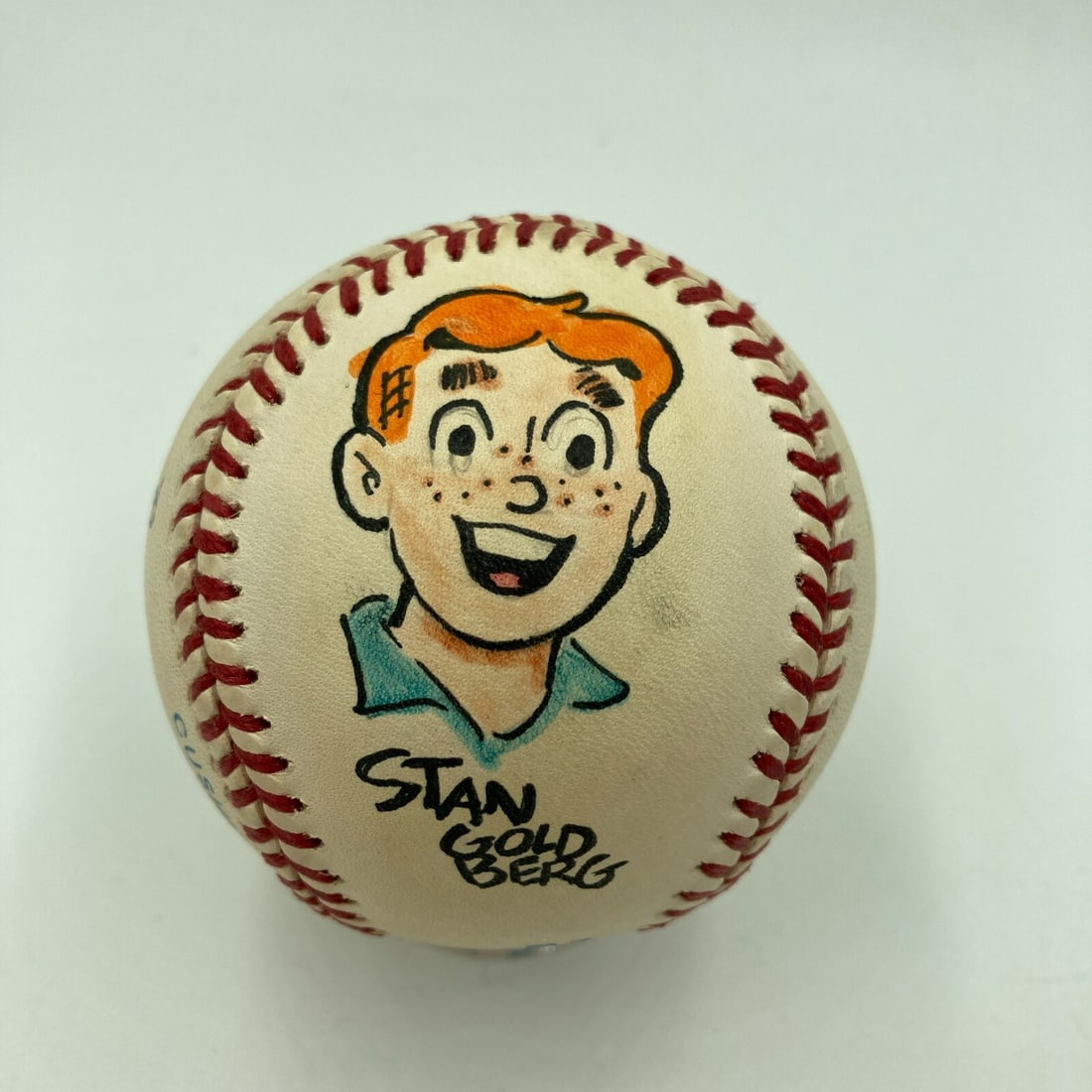 Signed Baseball by Cartoonists Eisner Ketcham Smythe Goldberg JSA COA (1 of 9)