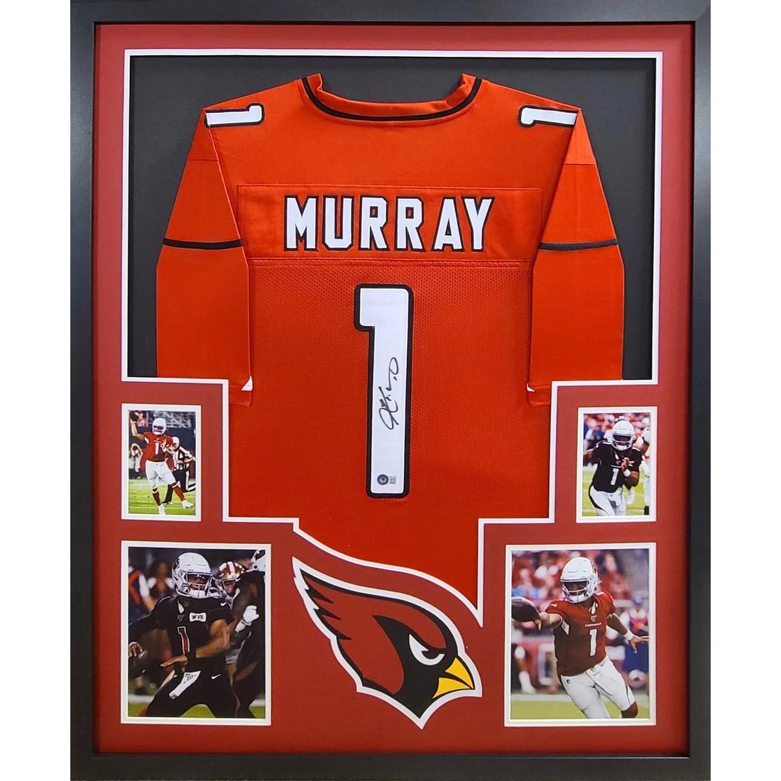 Kyler Murray Autographed Framed Jersey Arizona Cardinals Beckett Authenticated (1 of 2)