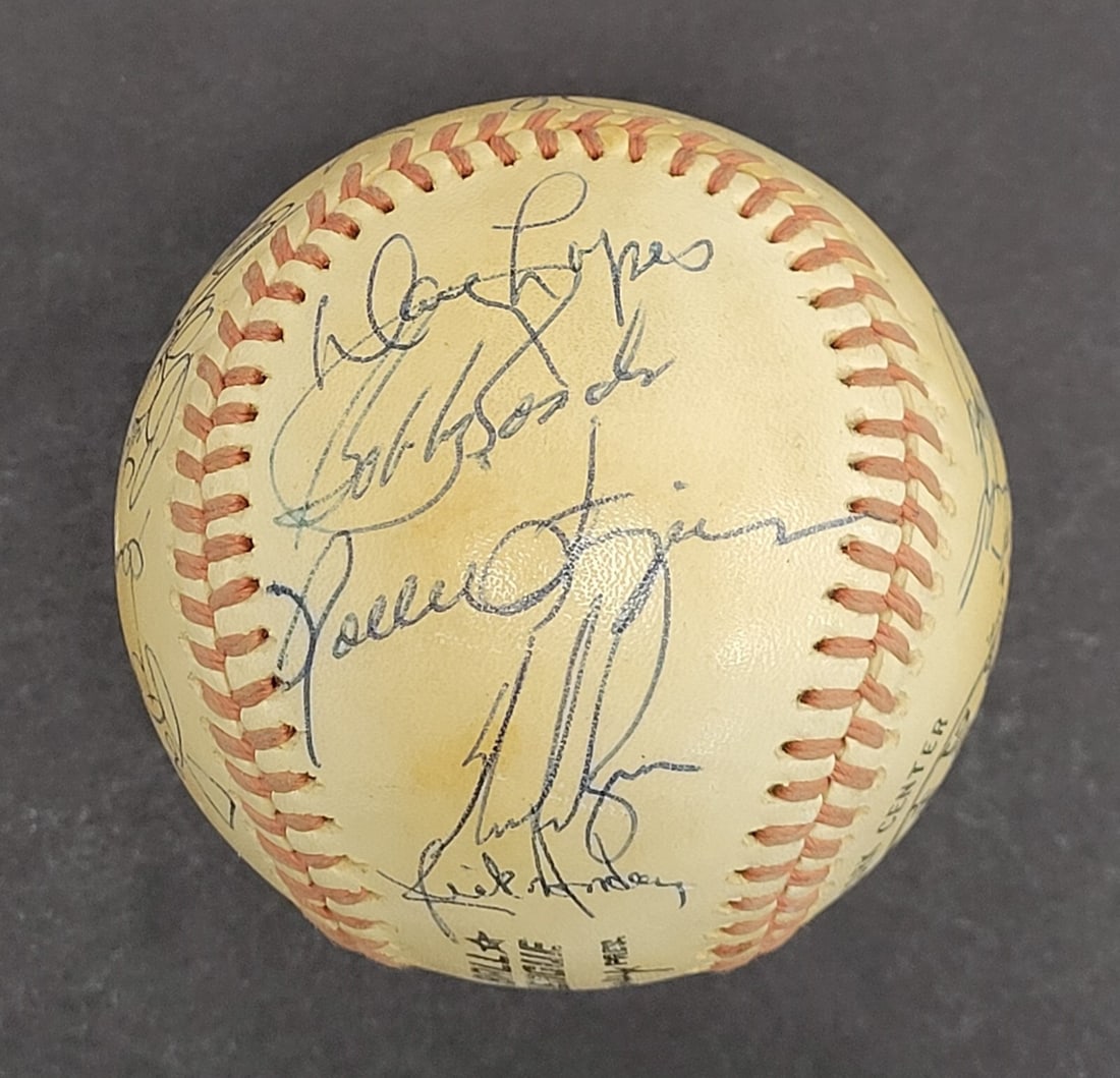 California Legends Multi Signed Baseball Beckett Authentic 20 Signatures (1 of 7)