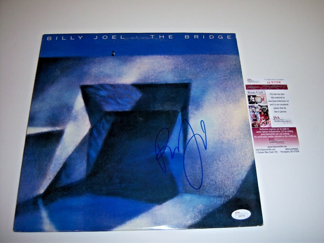Signed Billy Joel The Bridge original LP record album (1 of 1)
