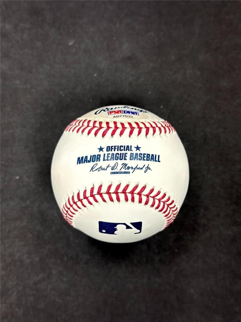 Jacob DeGrom Signed MLB Baseball with PSA Authentication - 2