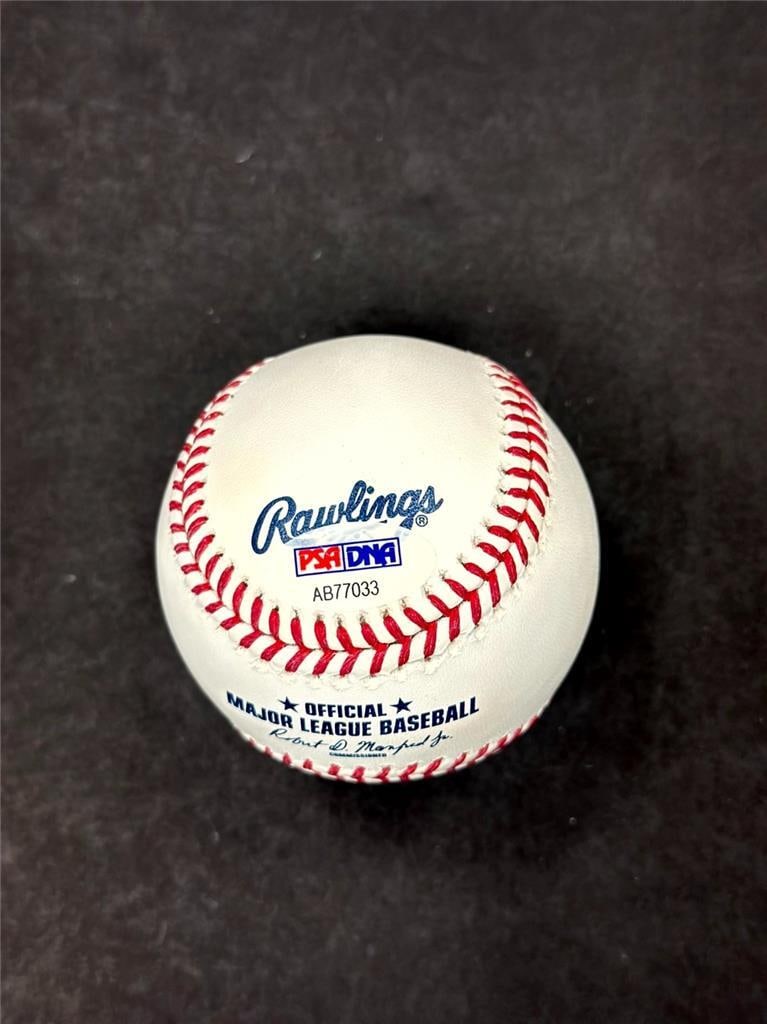 Jacob DeGrom Signed MLB Baseball with PSA Authentication - 3