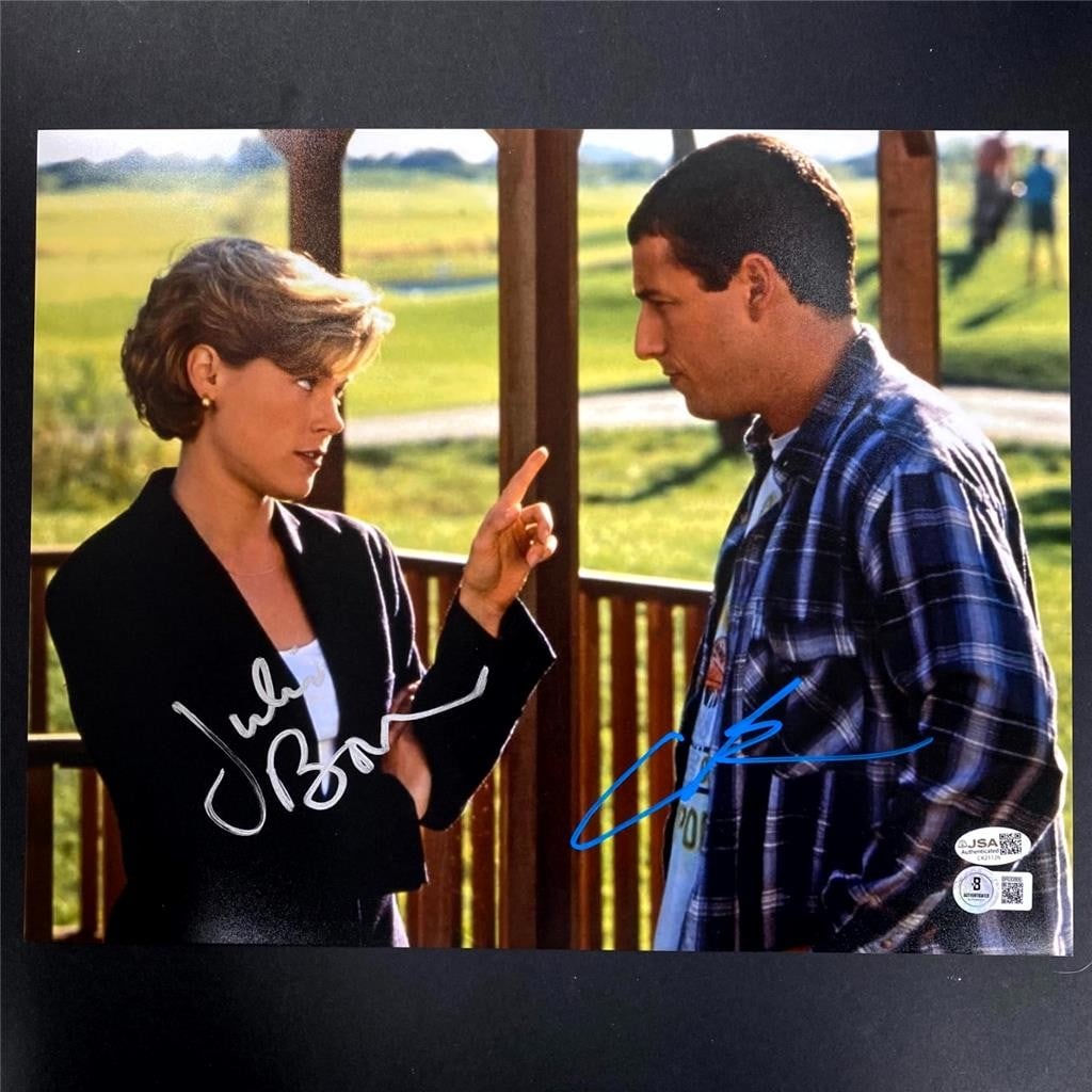 Happy Gilmore 11x14 Photograph Signed by Adam Sandler and Julie Bowen JSA Authenticated (1 of 6)
