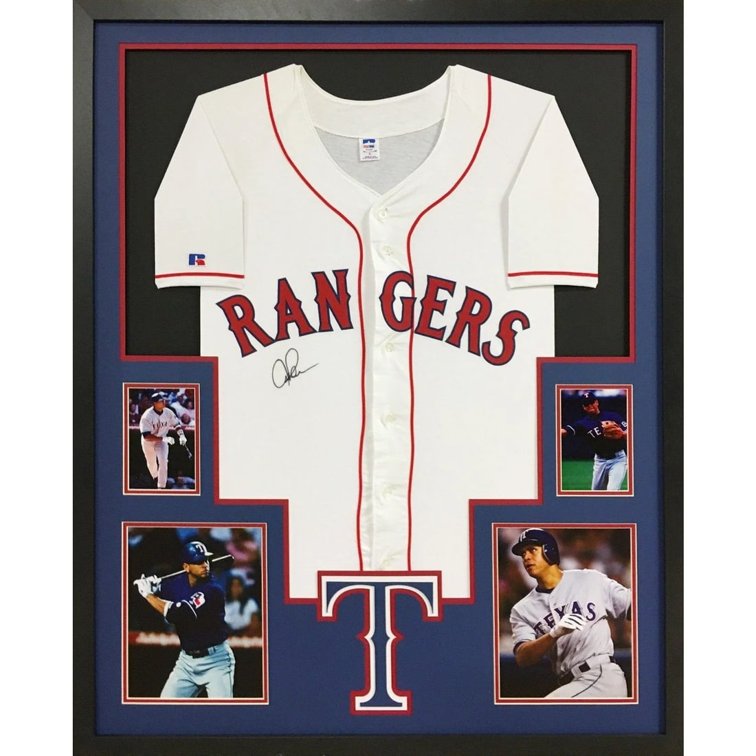Alex Rodriguez Signed Framed Jersey PSA/DNA Texas Rangers: Alex Rodriguez Signed Framed Jersey PSA/DNA Texas Rangers This autographed Alex Rodriguez jersey is beautifully framed and authenticated by PSA/DNA, a leader in sports memorabilia authentication. The 