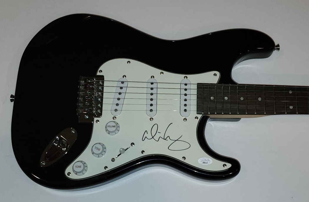 JSA Authenticated Alice Cooper Signed Electric Guitar (1 of 4)