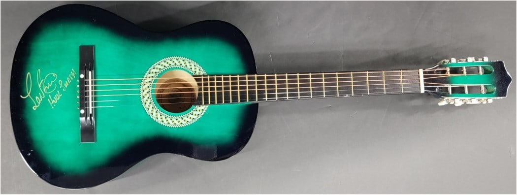 Acoustic Guitar Signed by Lou Ferrigno with Beckett Authentication (1 of 4)