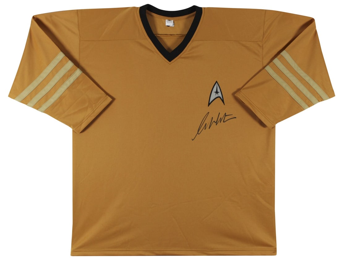 William Shatner Signed Star Trek Uniform Shirt BAS Authenticated (1 of 9)