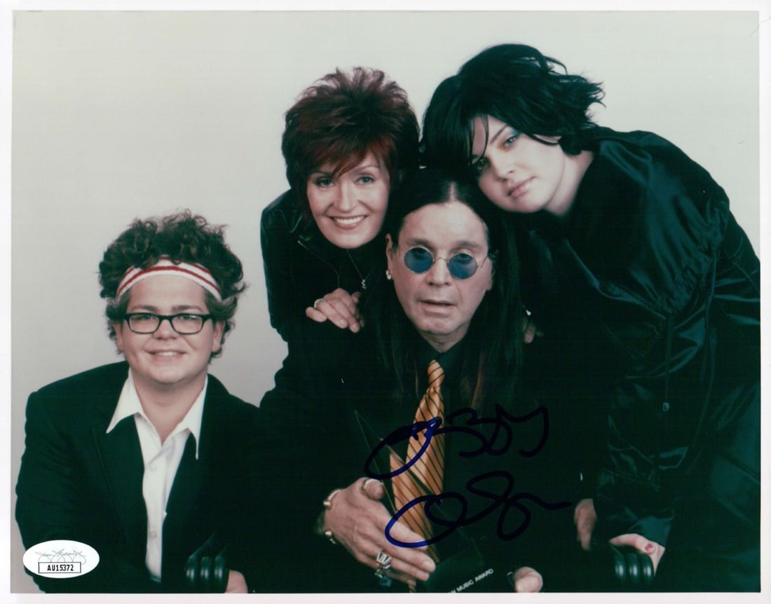 Ozzy Osbourne Autographed 8X10 Photo JSA Authenticated (1 of 2)